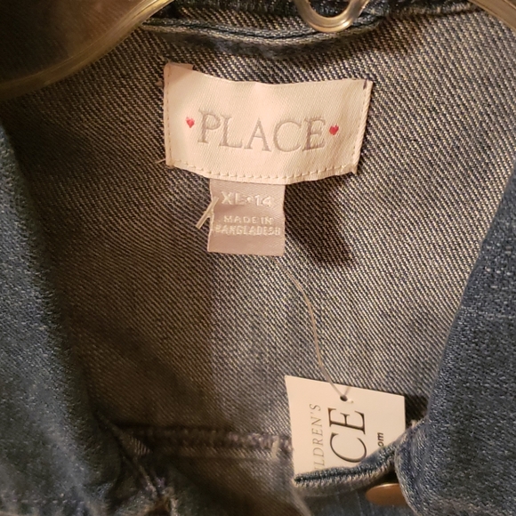 Girls jean vest - Picture 2 of 3